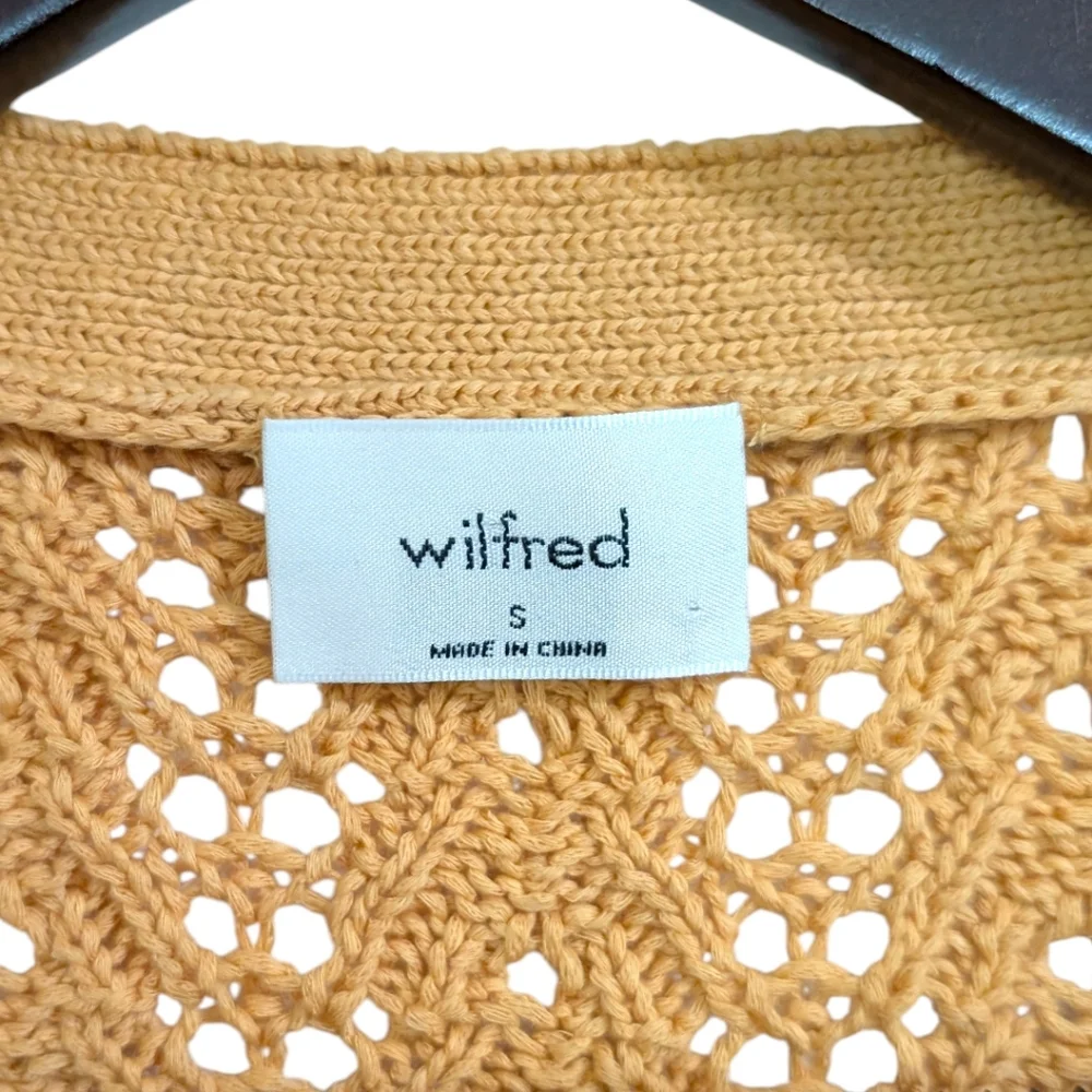 Wilfred Splendour Cardigan in Apricot Peach - Size S - Picture 9 of 12